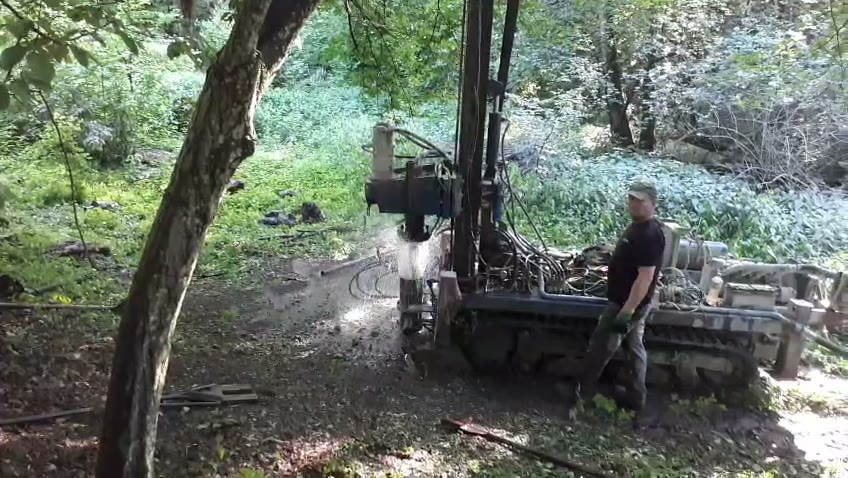 Ukážka videa z vŕtania studne