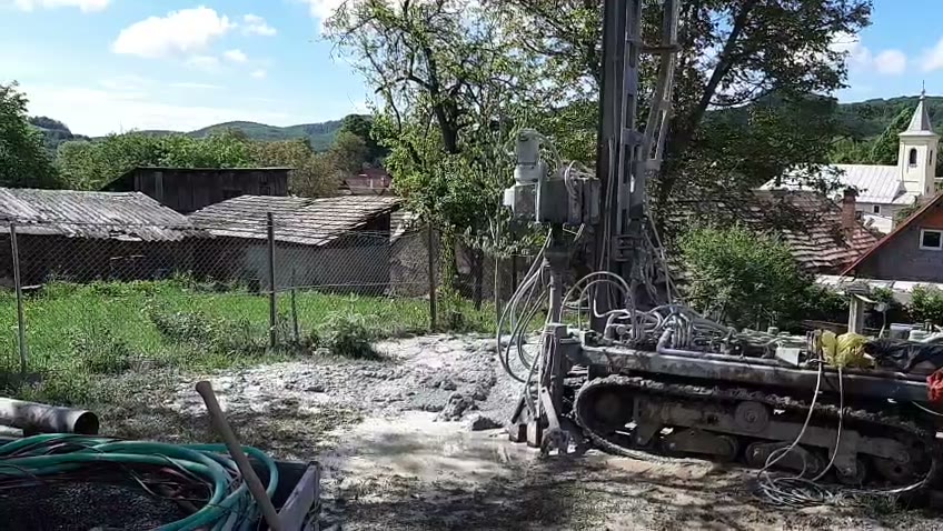 Ukážka videa z vŕtania studne