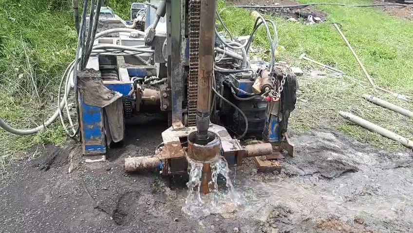 Ukážka videa z vŕtania studne